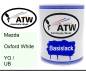 Preview: Mazda, Oxford White, YO / UB: 1L Lackdose, von ATW Autoteile West.